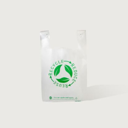 Picture of SINGLET BAG NATURAL LARGE HD 75mu CTN/ 500