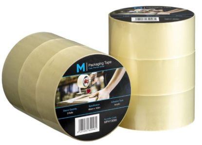 Picture of M PREMIUM CLEAR ACRYLIC TAPE 48mm x 100M
