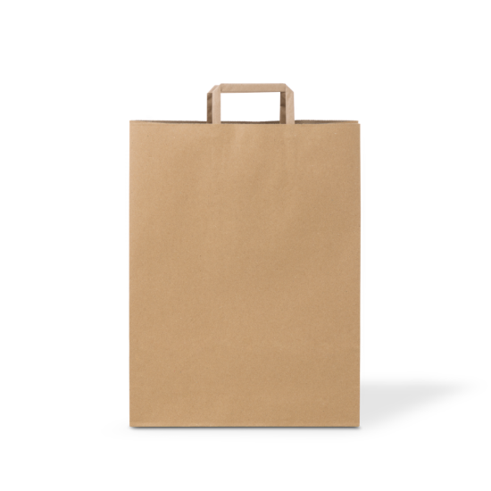 Picture of FLAT HANDLE KRAFT BAG CHB02H 280x150x325mm CTN/250