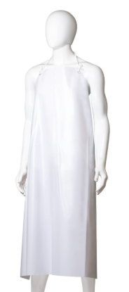 Picture of APRON REUSABLE PVC WHITE CTN/20