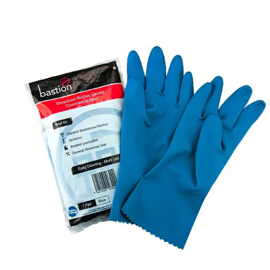 Picture of SILVERLINED BLUE GLOVES MEDIUM 